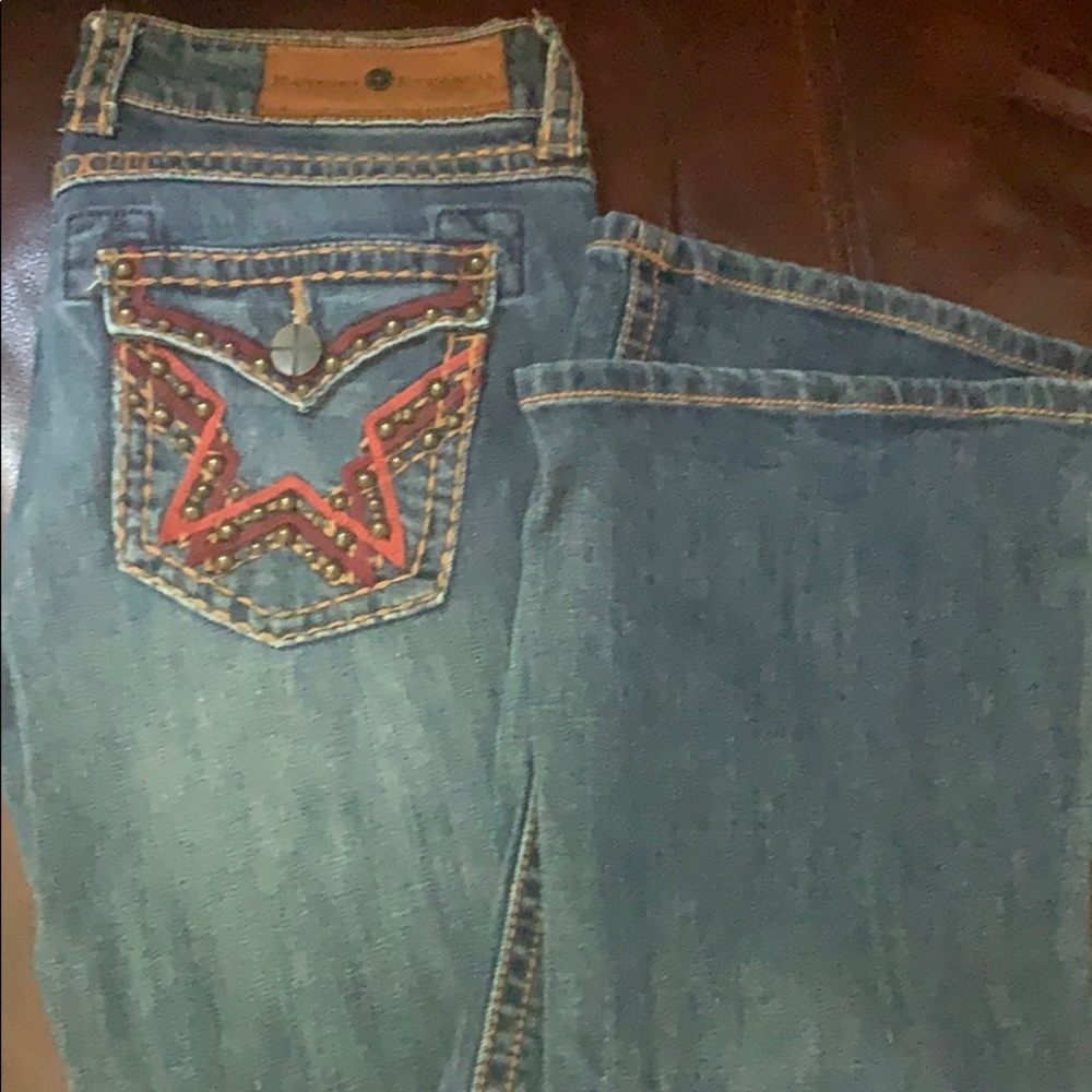 Boot cut jeans